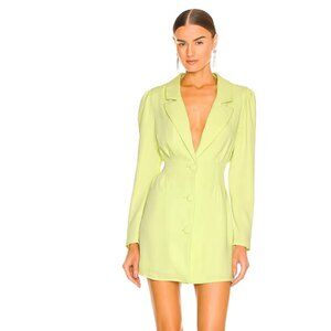 Lovers and Friends Neon Chartreuse Longline Blazer (NWT) – Size S